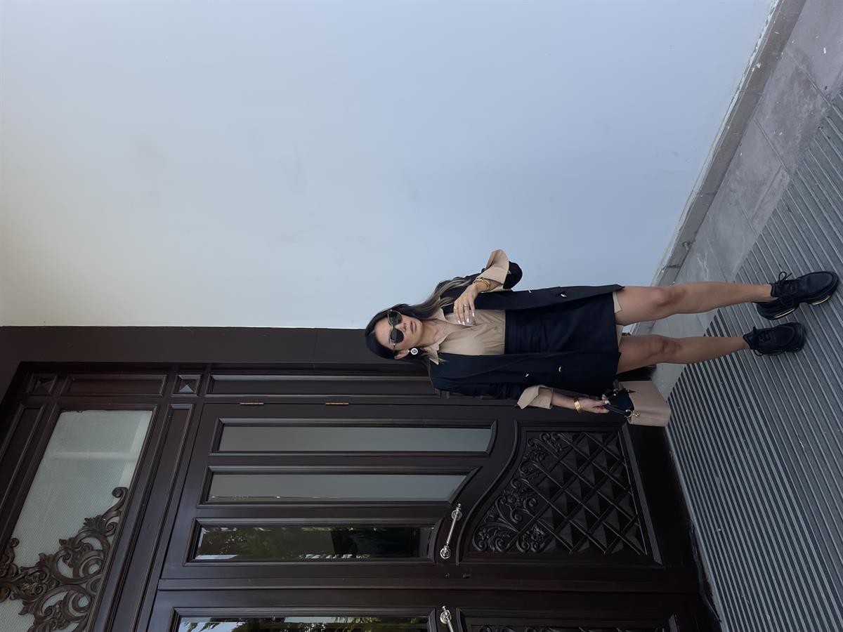 SİYAH ETEK CEKET TAKIM