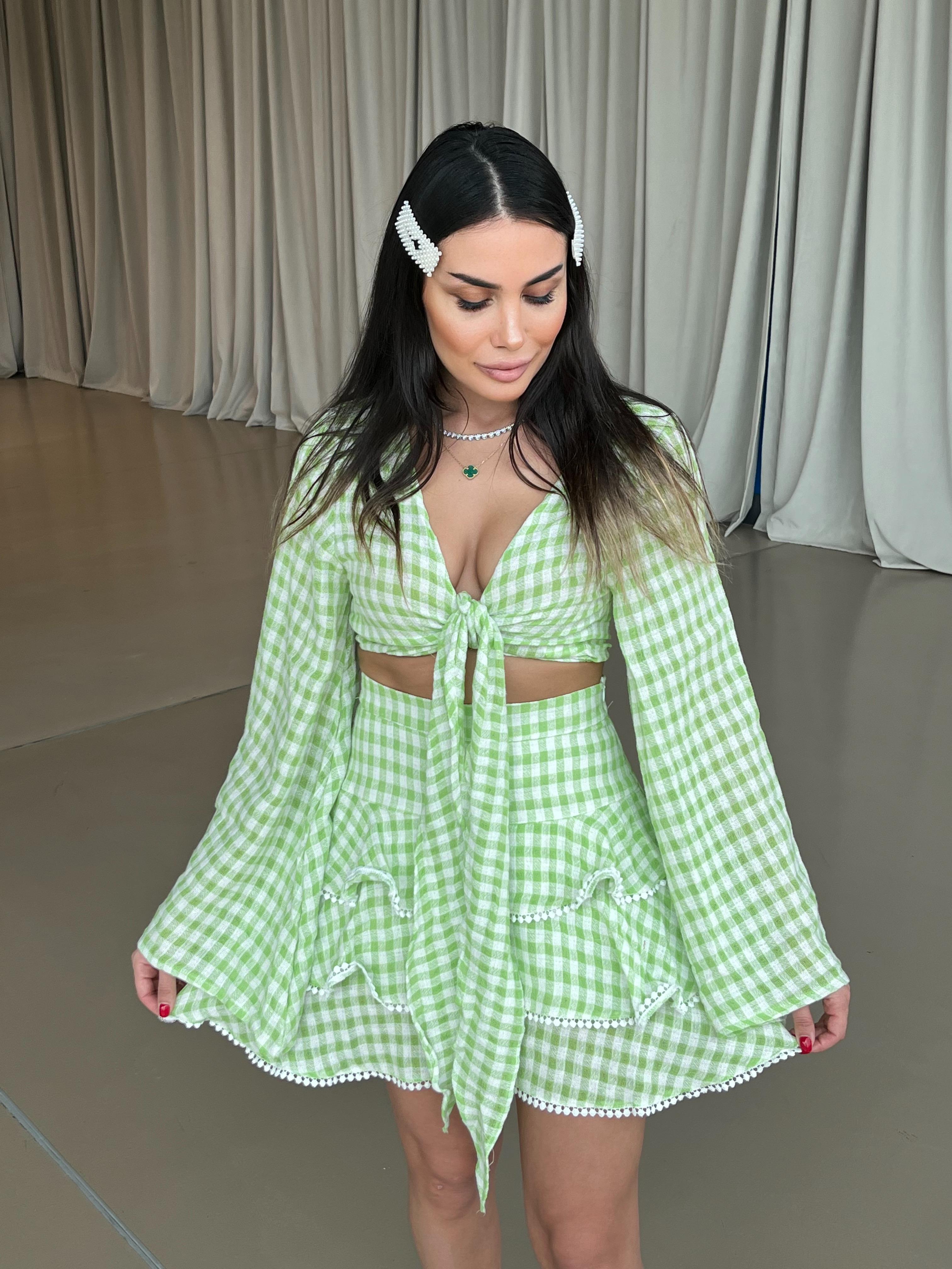 YEŞİL EKOSELİ ETEK CROP TAKIM