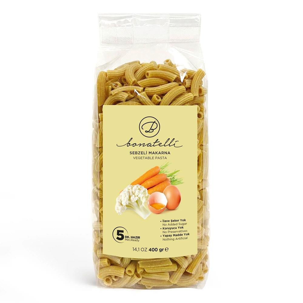 Bonatelli Sebzeli Makarna 400 GR