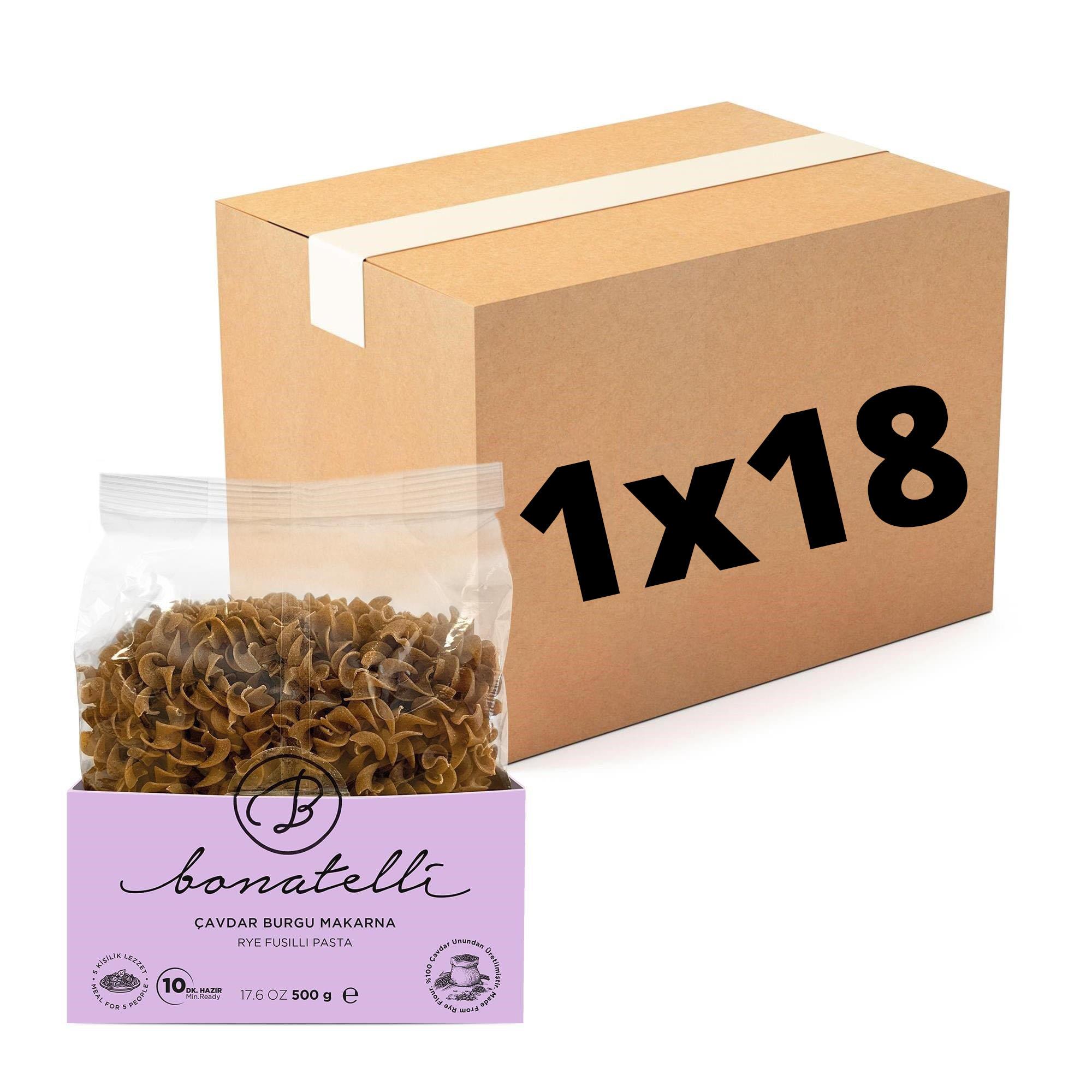 Çavdar Burgu Makarna 500gr X 18'li Paket