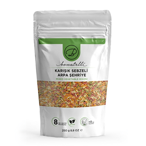 Karışık Sebzeli Arpa Şehriye 250 G