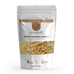 Sütlü Yumurtalı Erişte 200 G