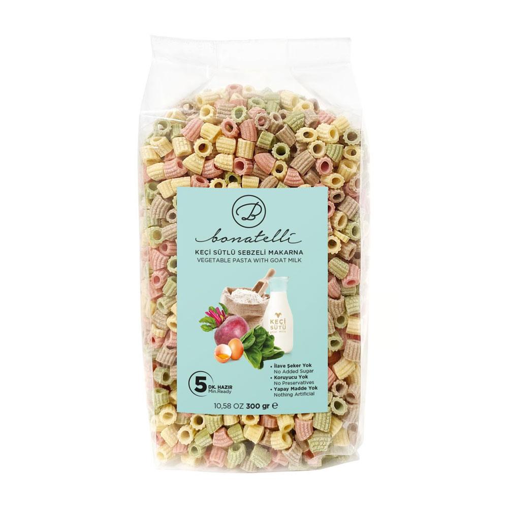 Bonatelli Keçi Sütlü Sebzeli Makarna 300 Gr