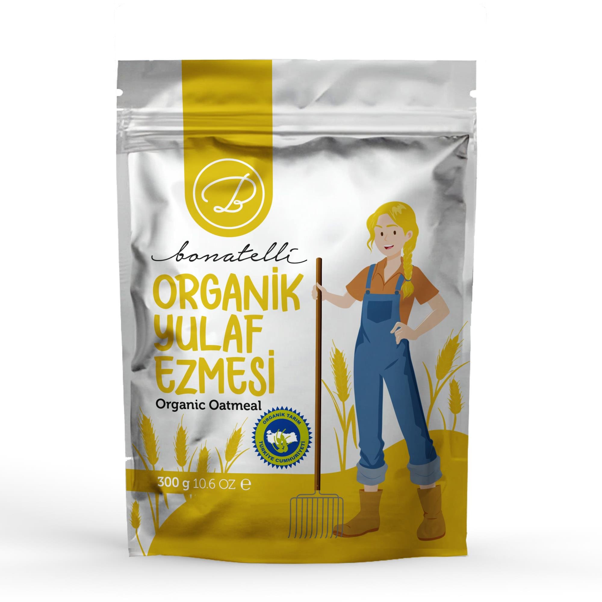 Organik Yulaf Ezmesi 300 Gr