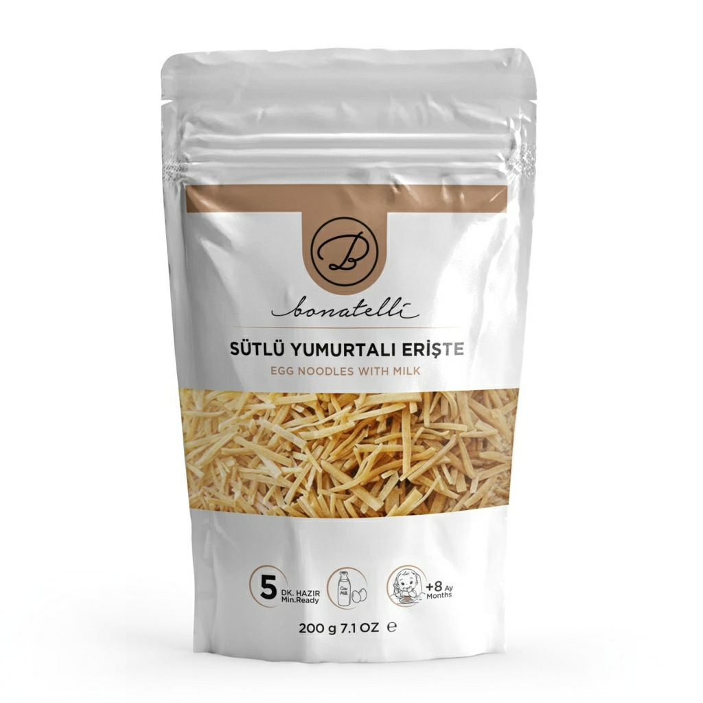 Sütlü Yumurtalı Erişte 200 G