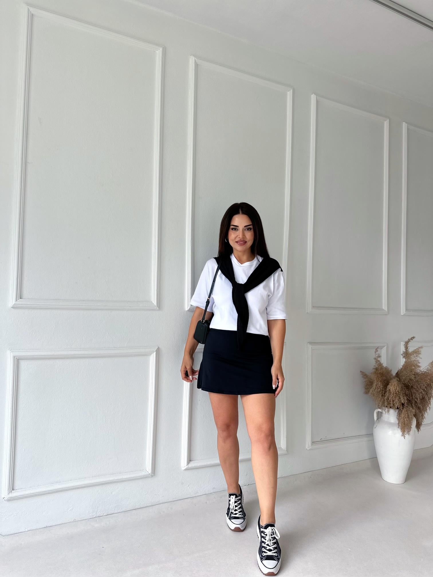 Mono Fit Şort Etek