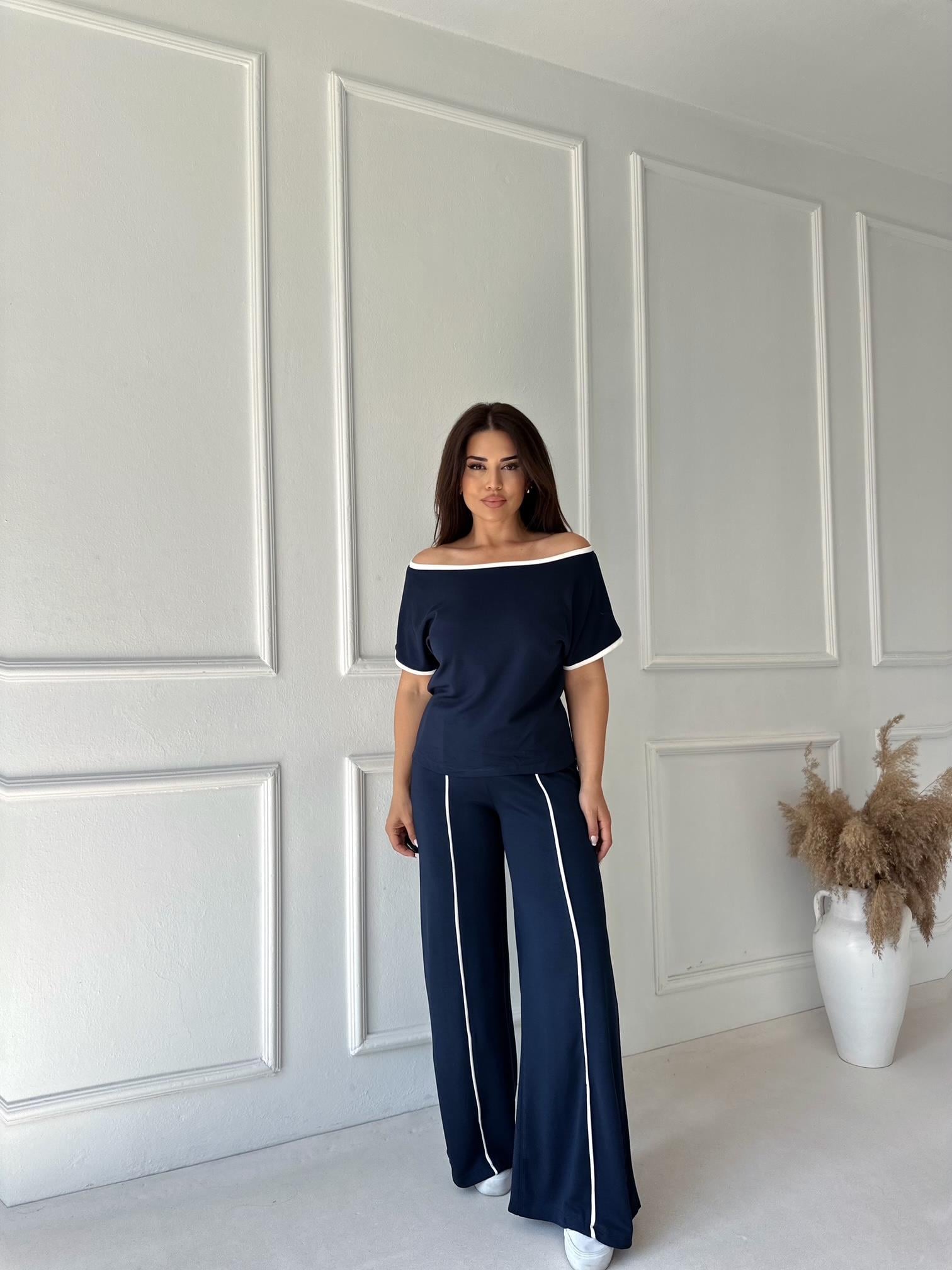 Nora Comfort Biyeli Modal Takım - Lacivert
