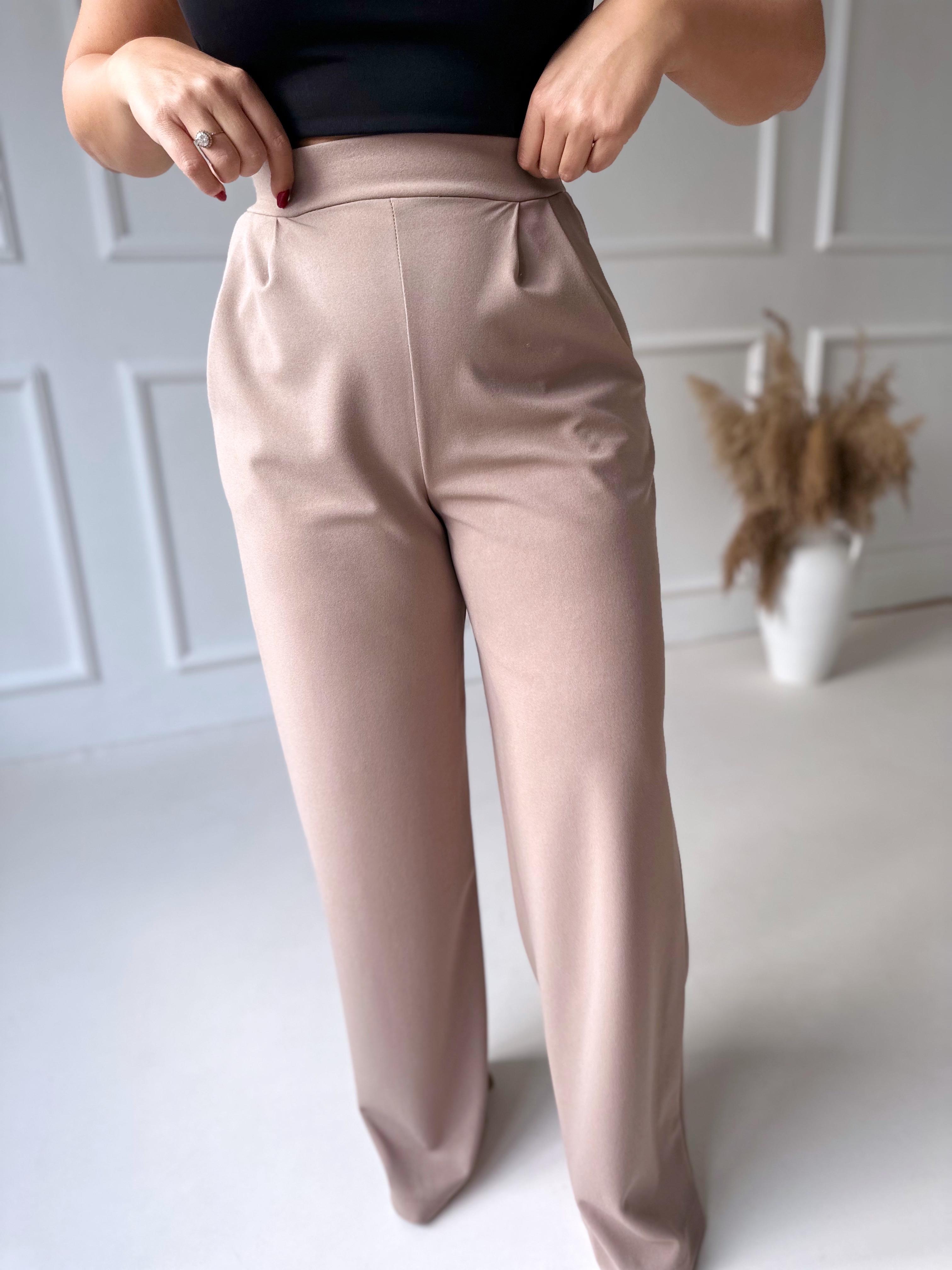 Camel Boru Paça Pantolon