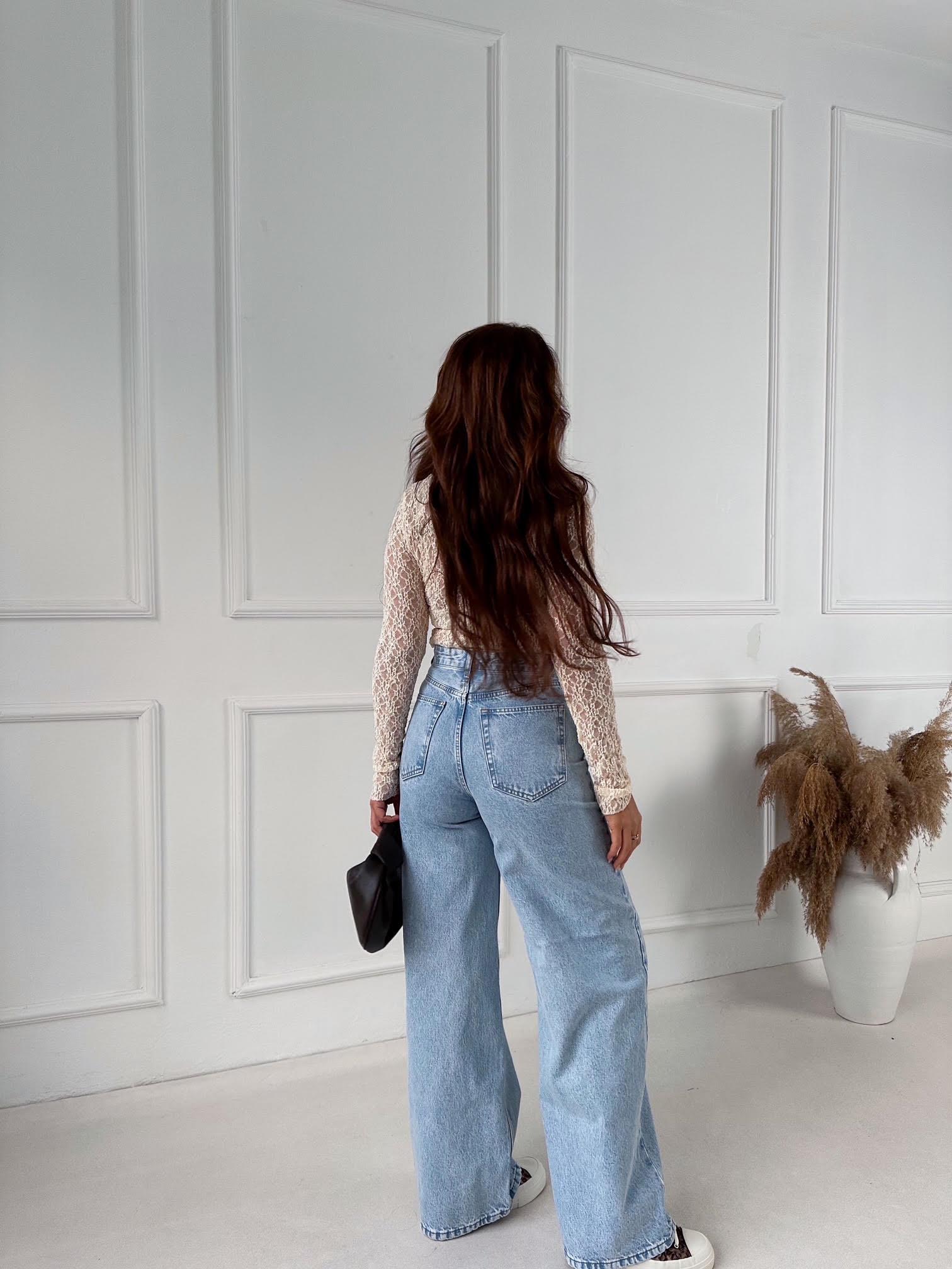 Marka Model Tam Yüksek Bel Baggy Jean | Nora Butik · 4