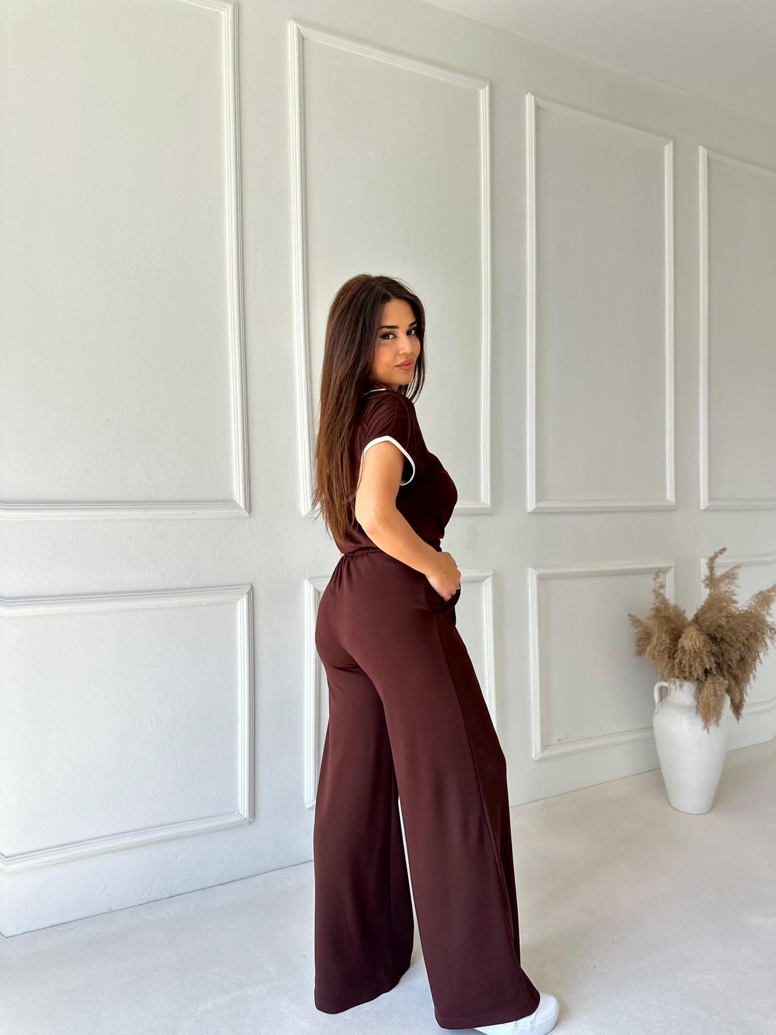 Nora Comfort Biyeli Modal Takım - Kahve · 3