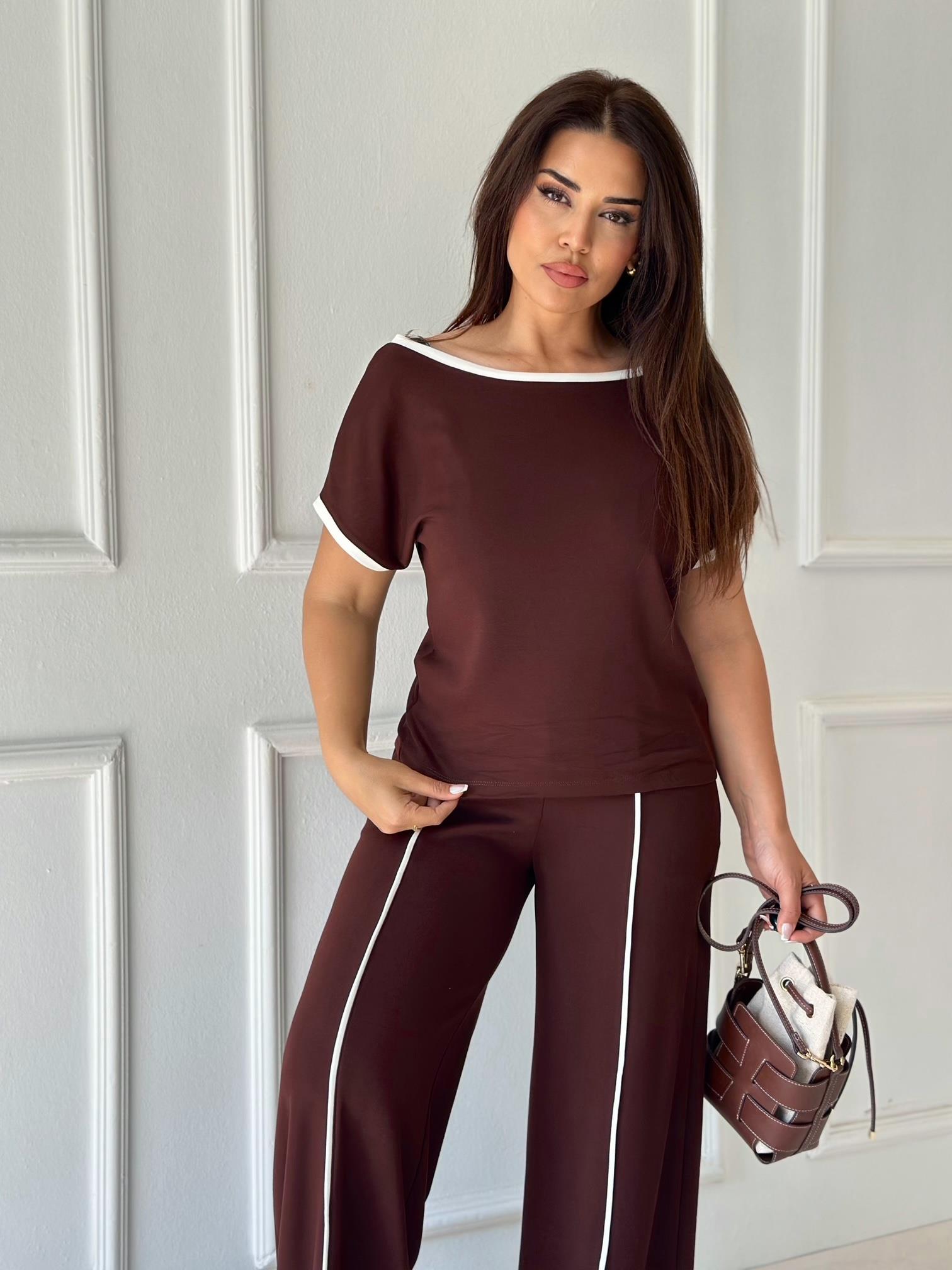 Nora Comfort Biyeli Modal Takım - Kahve · 5