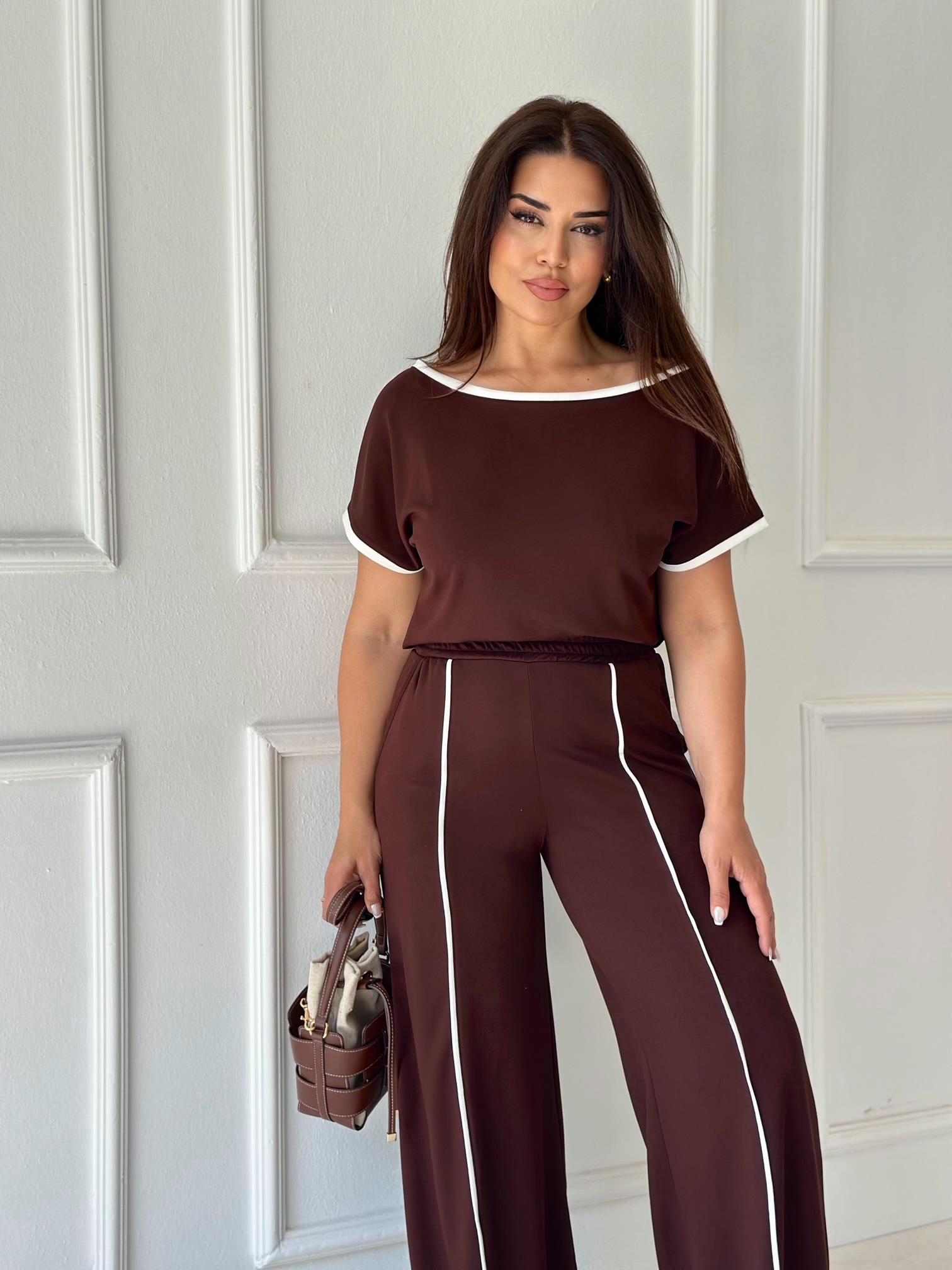 Nora Comfort Biyeli Modal Takım - Kahve · 6