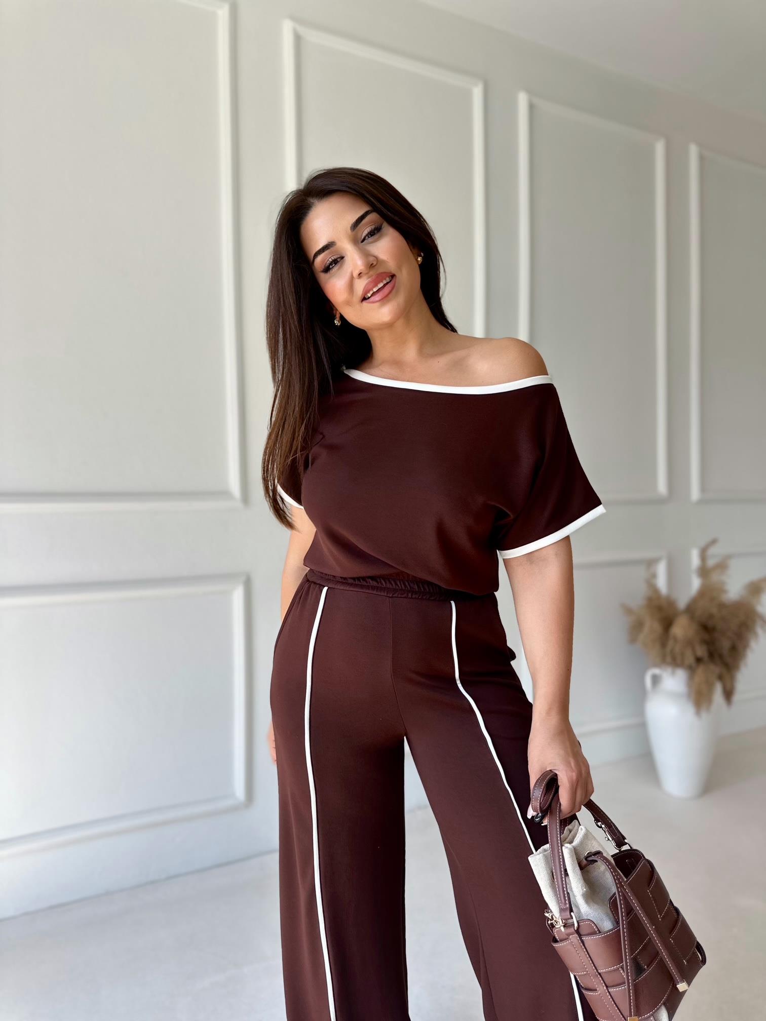 Nora Comfort Biyeli Modal Takım - Kahve · 4