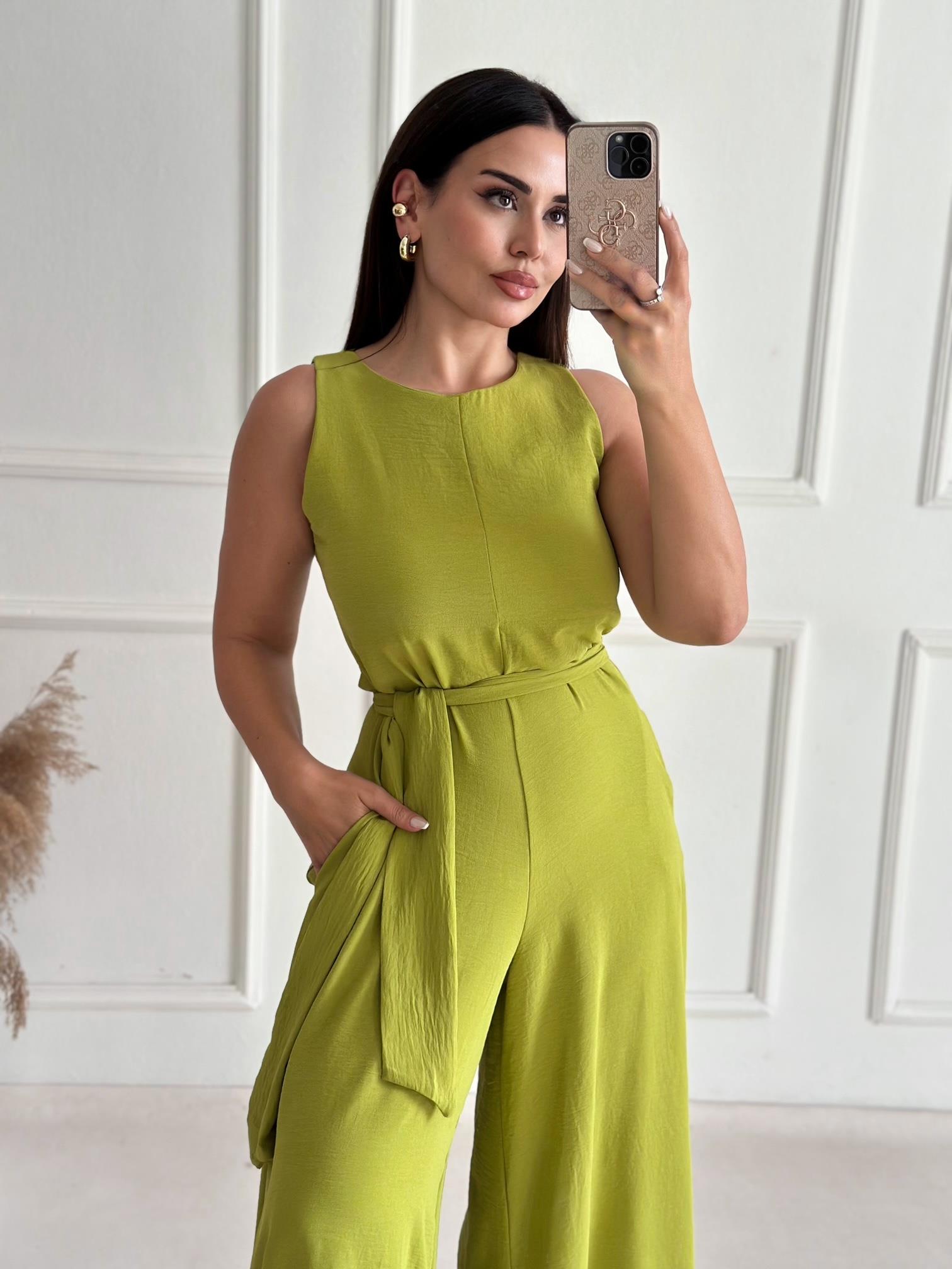 Nora Sahara Glow Tulum - Yağ Yeşili · 7