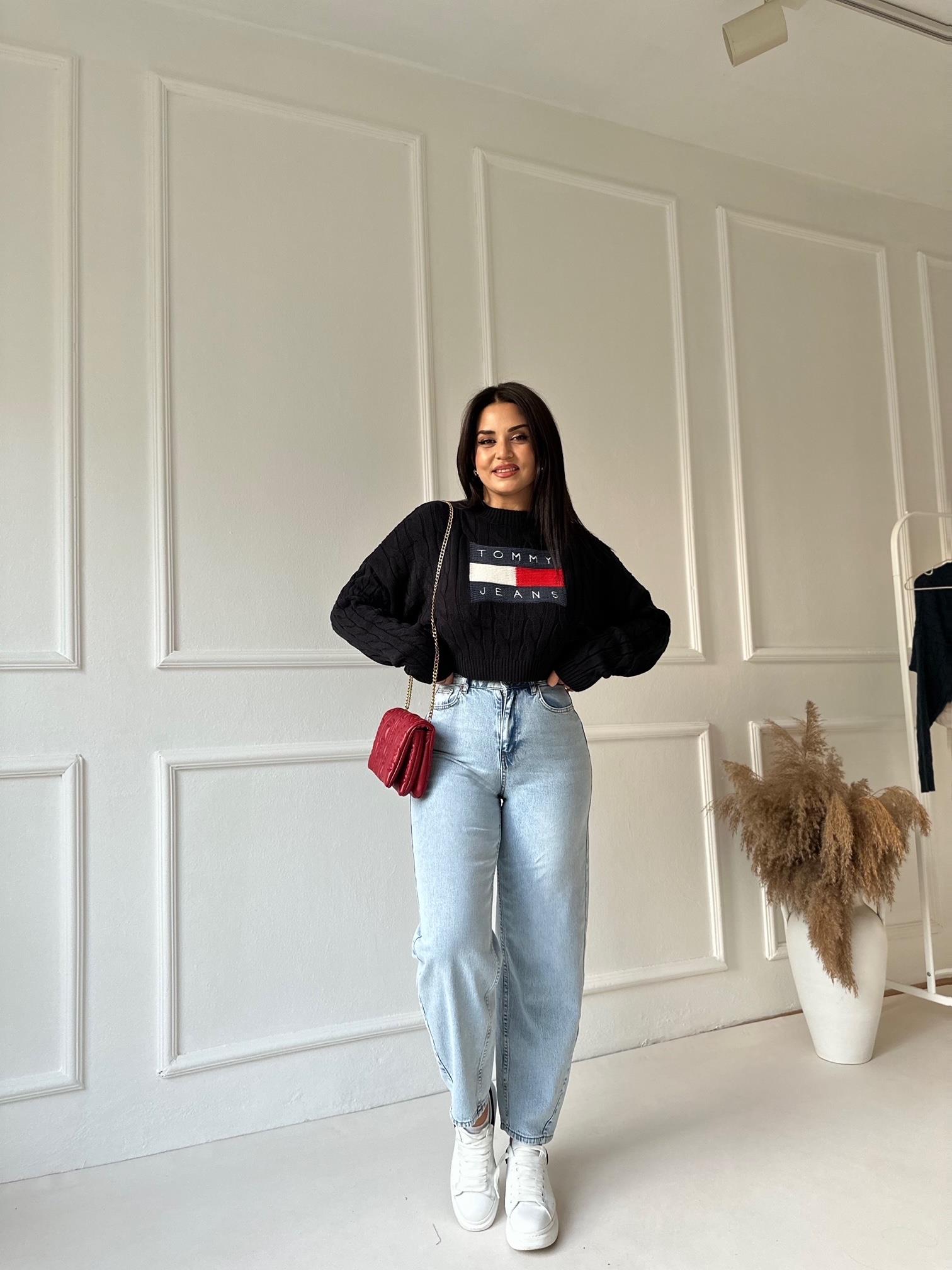 Orjinal Marka Açık Mavi Slouchy Jean