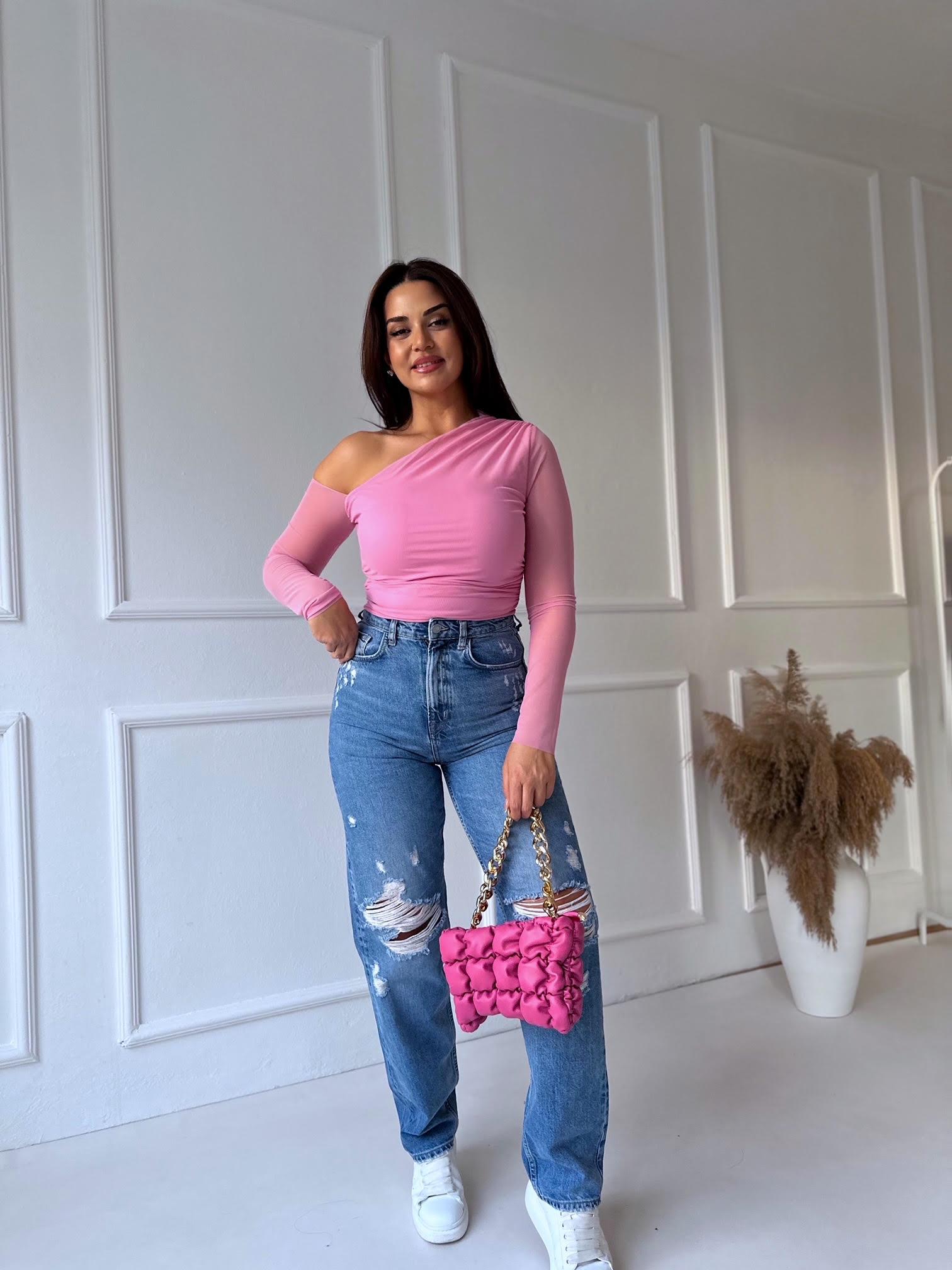Orjinal Marka Yırtık Detaylı Straight Jean | Nora Butik · 5