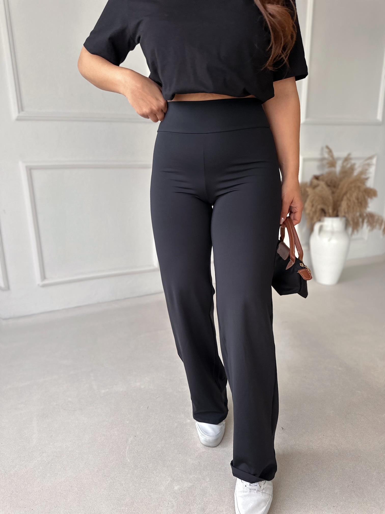 Oysho Model Fit Yüksek Bel Flare Tayt – Siyah · 4