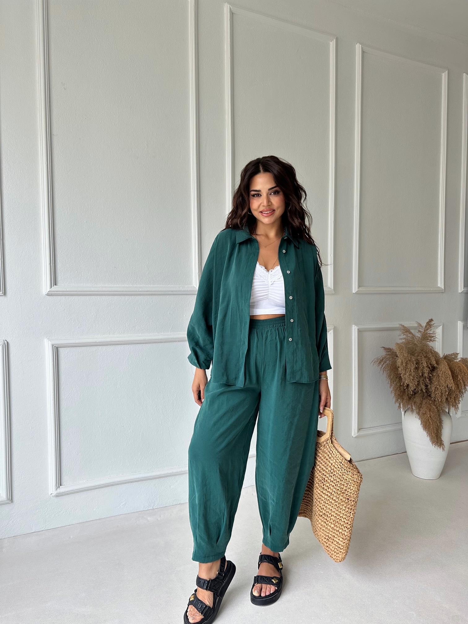 Premium Seri Siena Tensel Takım - Zümrüt Yeşil