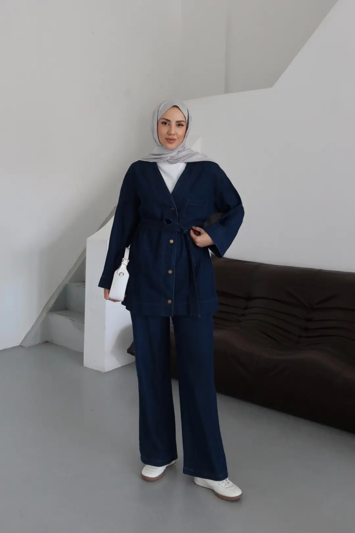 Cepli Kot Takım | Oversize Rahat Kesim Denim Kombin