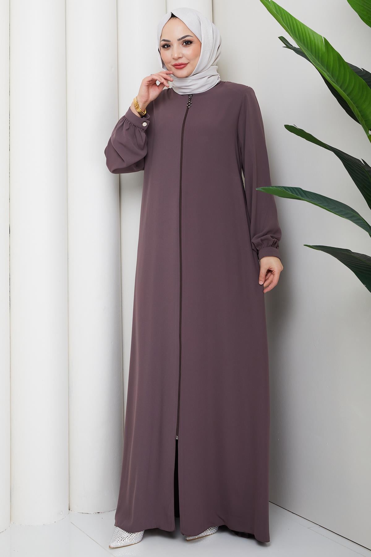 Arkası Piliseli Ferace Vizon HM2906