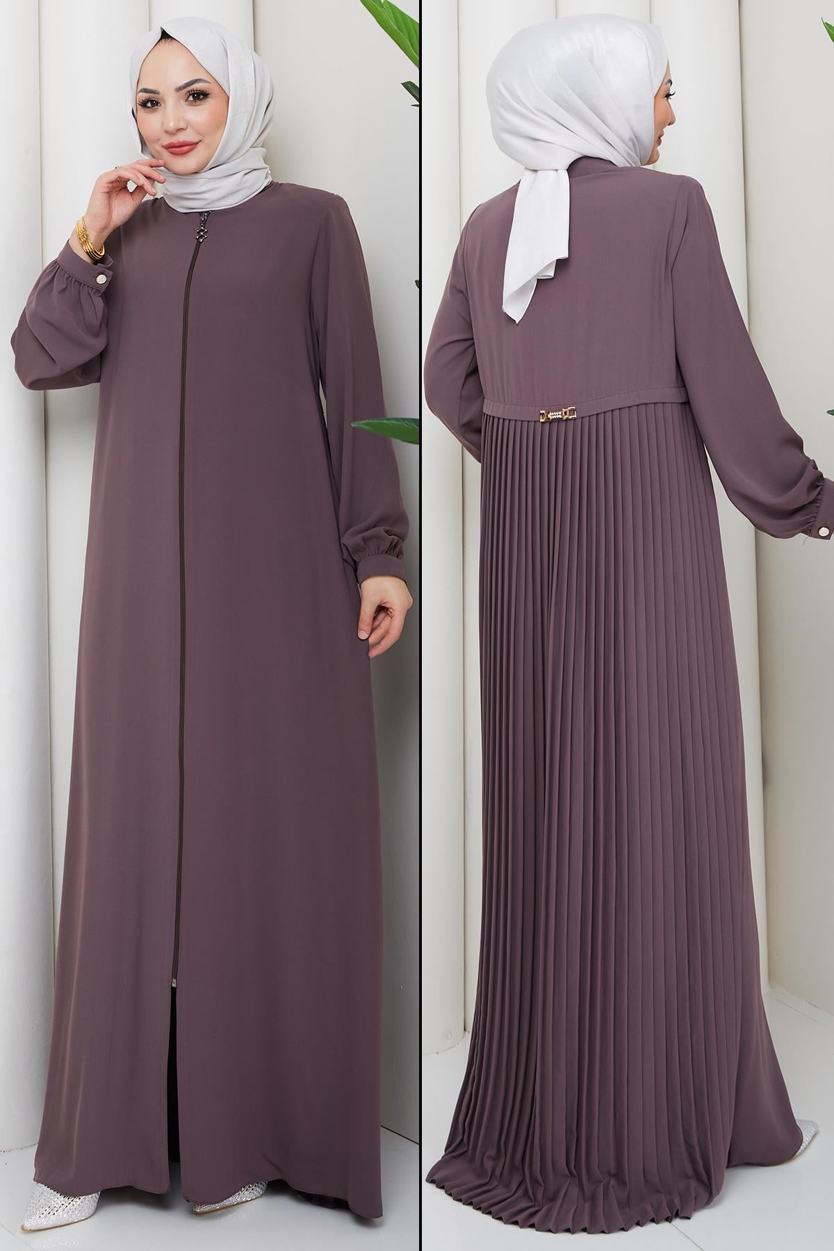 Arkası Piliseli Ferace Vizon HM2906