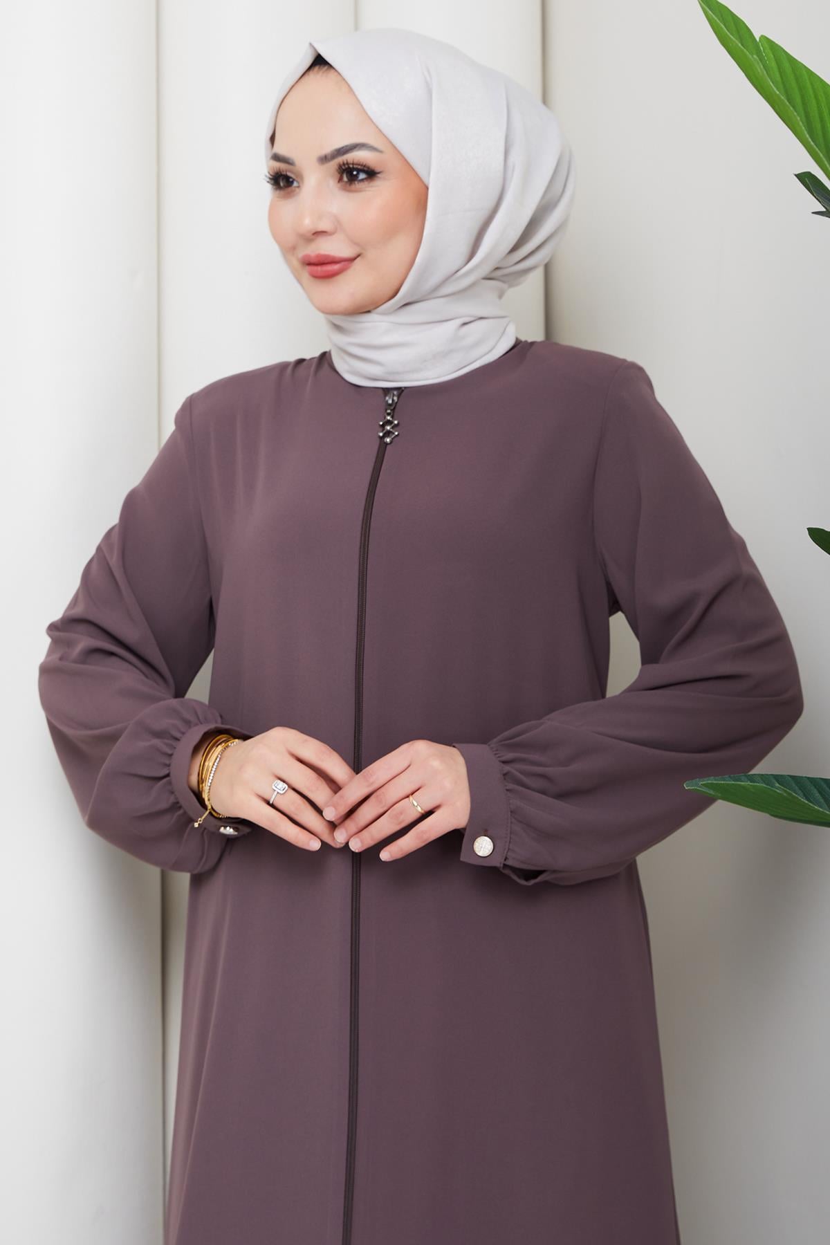 Arkası Piliseli Ferace Vizon HM2906