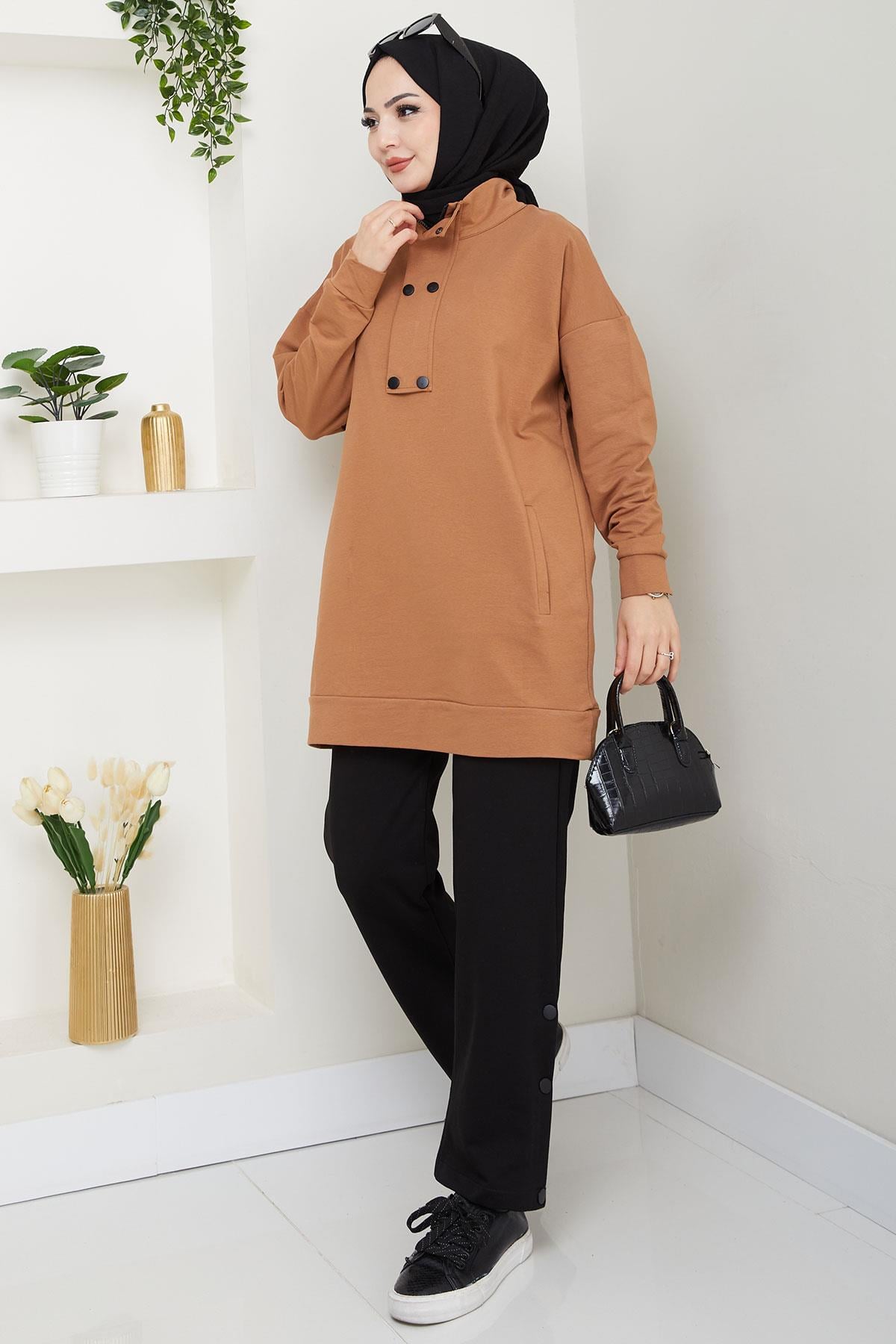 Çıt Çıt Detaylı Takım Camel HM2719