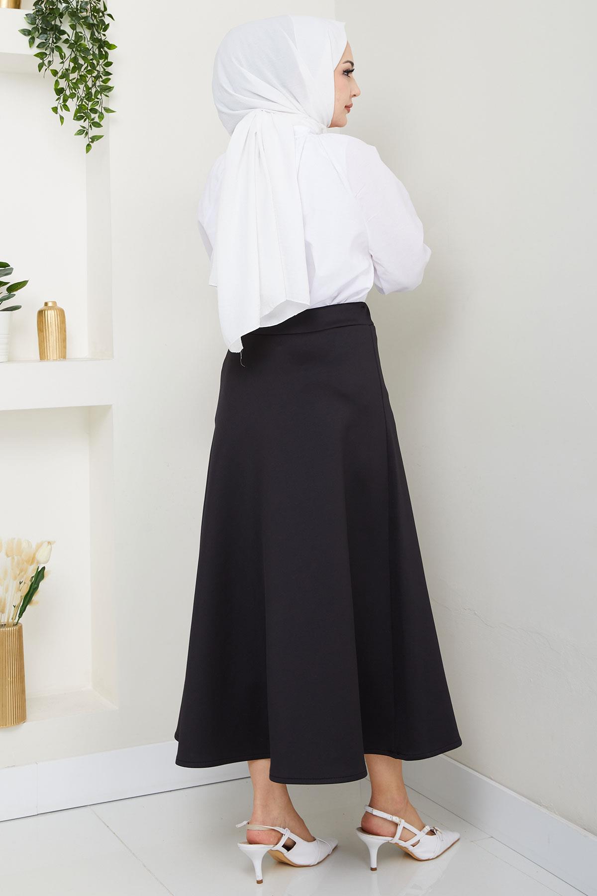 Mevlana Etek Siyah HM2716