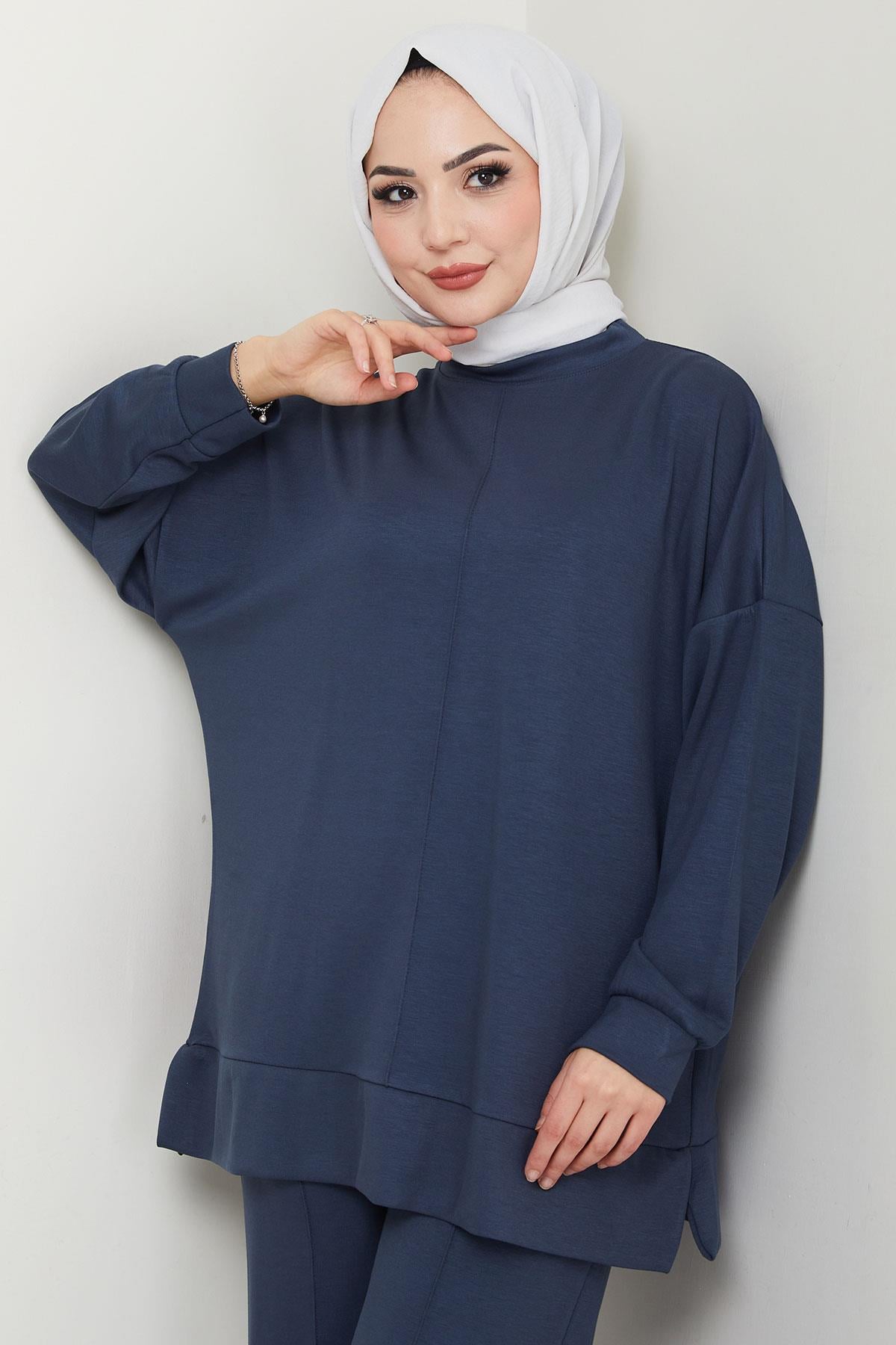 Zülal Modal İkili Takım İndigo HM2664