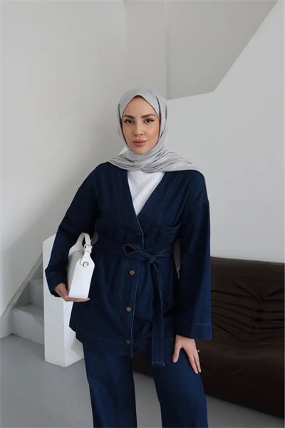 Cepli Kot Takım | Oversize Rahat Kesim Denim Kombin