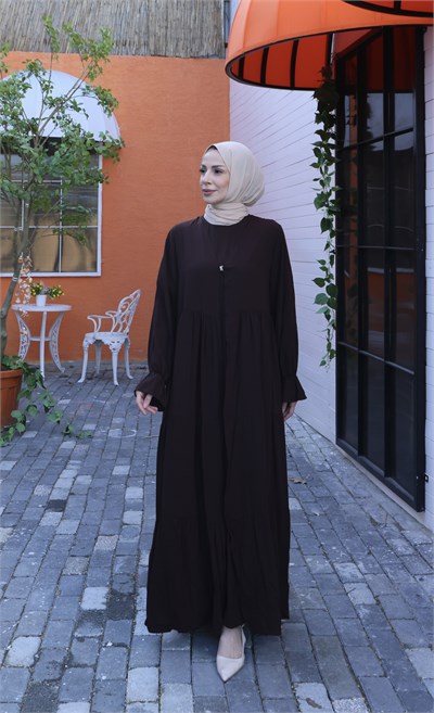 İçi Yarım Kol  Umre Takımı Acı Kahve  HNT7050
