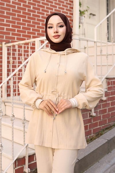 Ribana Detaylı Takım Bej