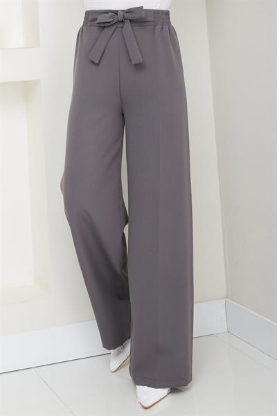 Bağlamalı Pantolon Füme HM2782