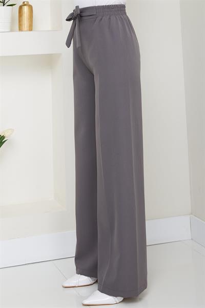 Bağlamalı Pantolon Füme HM2782