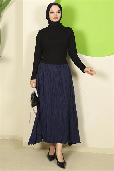 Bisiklet Yaka Body Siyah HM2822