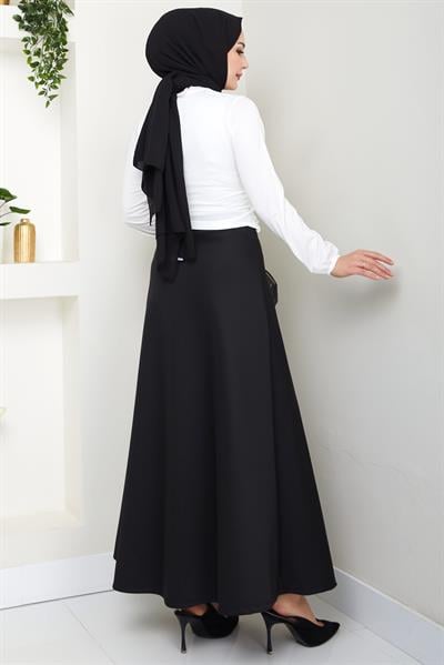 Bisiklet Yaka Büzgülü Sandy Bluz Beyaz HM2765