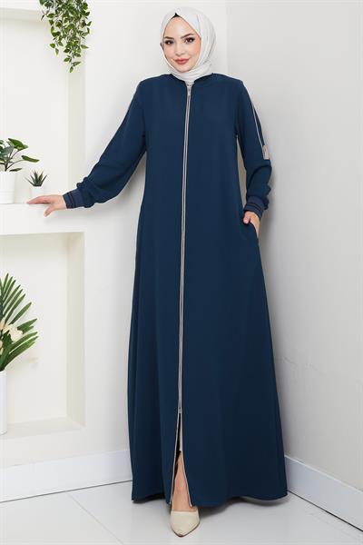 Biye Detaylı Ferace Petrol HM2045