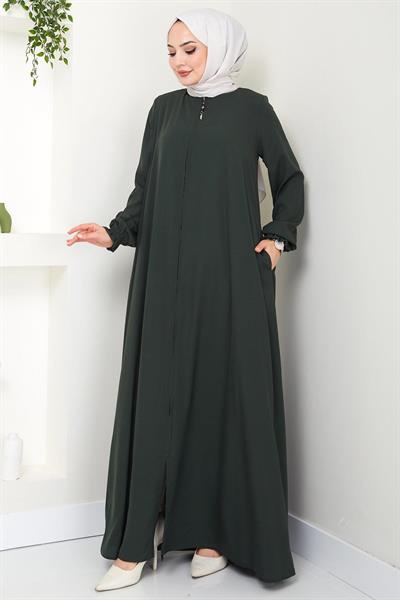 Büyük Beden Mevlana Ferace Haki HM02153