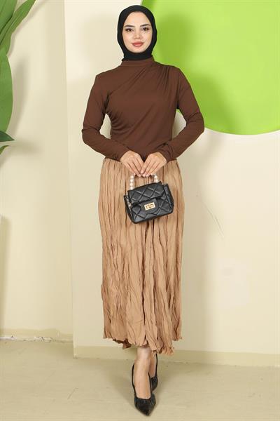 Drapeli Body Kahverengi HM2826