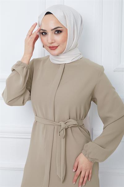 Gizli Patlı Kuşaklı Ferace Bej HM2361
