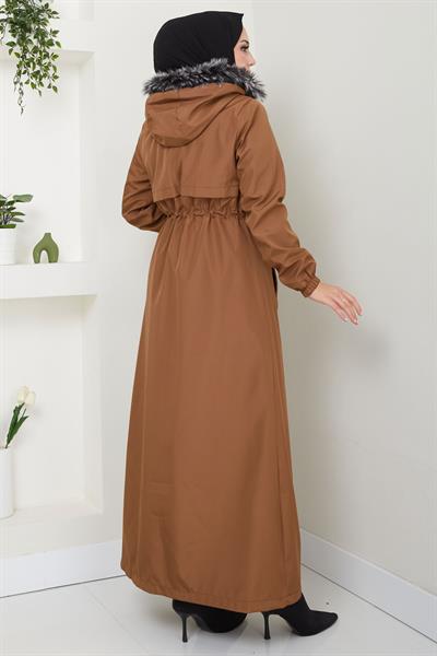 İçi Kürklü Tam Boy Bondit Mont Taba HM2331