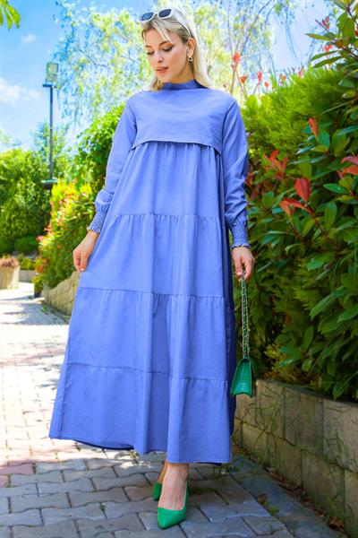 Kat Kat Elbise Açık Mavi HM2172