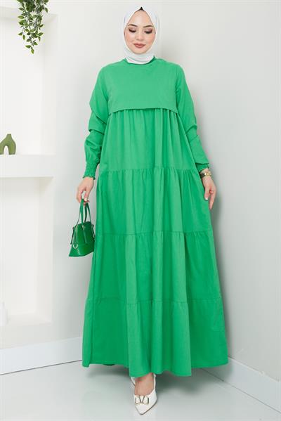 Kat Kat Elbise Yeşil HM2172