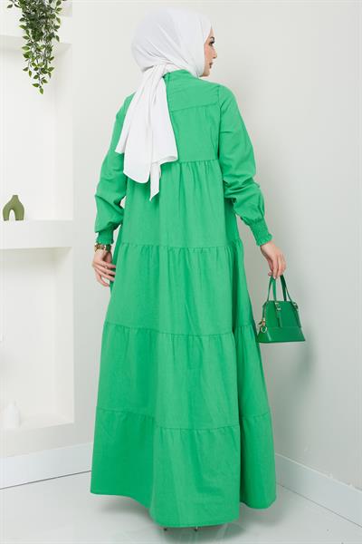 Kat Kat Elbise Yeşil HM2172