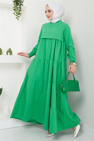 Kat Kat Elbise Yeşil HM2172