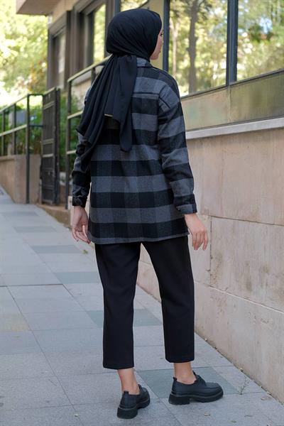 Klasik Oduncu Gömlek Füme HM2272