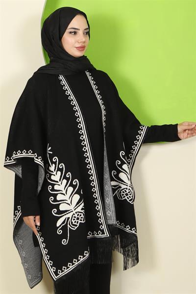 Pançolu Üçlü Triko Takım Siyah HM2814