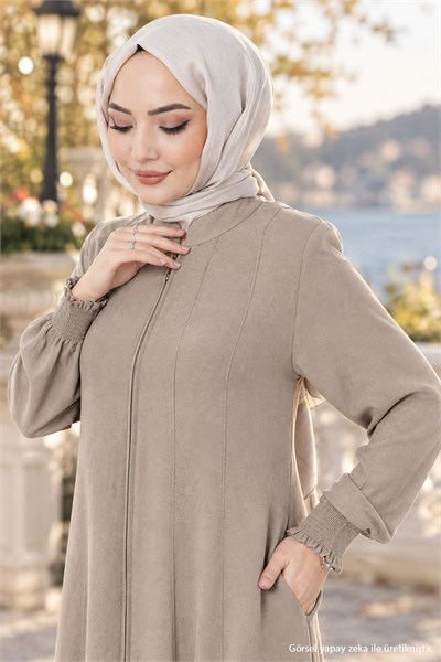 Parçalı Mevlana Ferace Vizon HM2362