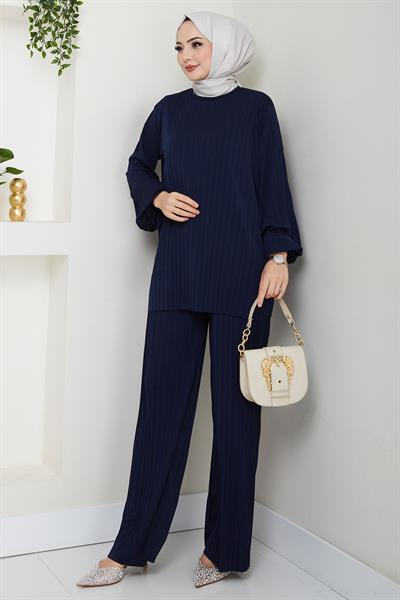 Sandy İkili Takım Lacivert HM2701