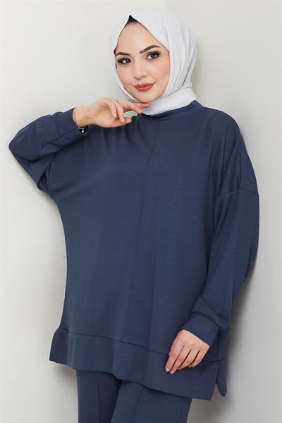 Zülal Modal İkili Takım İndigo HM2664